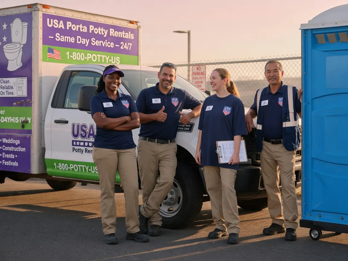 Porta Potty Rental company in Monterey, CA